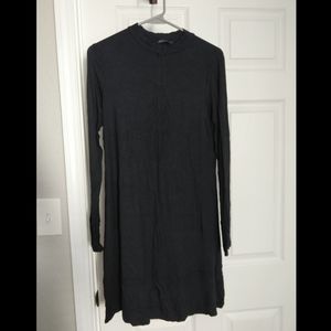 Long Black Tshirt Dress